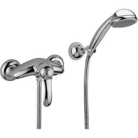 FA168D FLAVIA MISCELATORE MONOCOMANDO ESTERNO DOCCIA CON DUPLEX RAMATO PAFFONI-Archigo.it