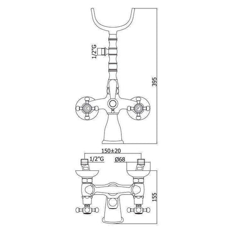 FBLV022 BELINDA GRUPPO VASCA ESTERNO ARGENTO PAFFONI-Archigo.it