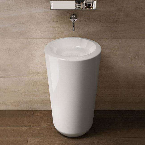 FLUID LAVABO FREESTANDING CENTRO STANZA BRINA CIELO FLFREECBR-Archigo.it
