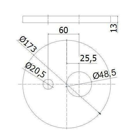 GRBOX015 GREEN PARTE ESTERNA MISCELATORE INCASSO DOCCIA CROMATO PAFFONI-Archigo.it