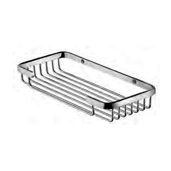 GRIGLIA A CESTINO IN METALLO RETTANGOLARE MEDIO 233X105X33 CROMO PAFFONI ZPOR007CR-Archigo.it