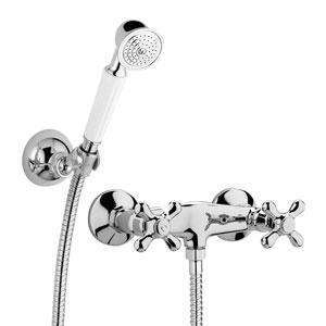 GRUPPO LAVELLO ATTACCO 3/4' CON RIDUZ.1/2' VIOLA CROMO PAFFONI VLV168CR-Archigo.it