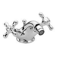 GRUPPO MONOBLOCCO BIDET RETRO' SCARICO AUTOMATICO 1' IRIS BRONZATO PAFFONI IRV120BR-Archigo.it