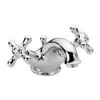 GRUPPO MONOBLOCCO LAVABO SCARICO AUTOMATICO 1' 1/4 VIOLA CROMO + GOLD FINISH PAFFONI VLV065CO-Archigo.it