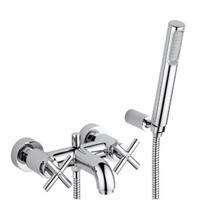 GRUPPO VASCA SENZA DUPLEX QUATTRO CROMO PAFFONI QTV022CR-Archigo.it