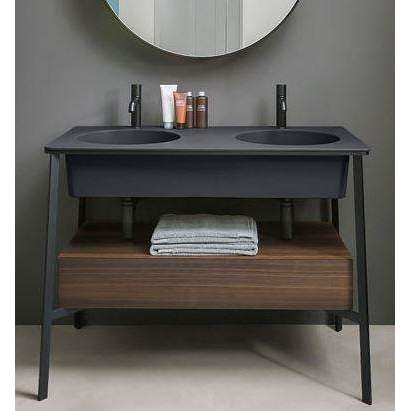 I CATINI CASSETTO IN ESSENZA PER CATINO DOPPIO ROVERE NERO CIELO CACDERO-Archigo.it