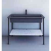 I CATINI LAVABO CATINO RETTANGOLARE AGAVE CIELO CALARAG-Archigo.it