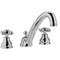 IRV050 IRIS GRUPPO LAVABO 3 FORI ø1" BRONZATO PAFFONI-Archigo.it