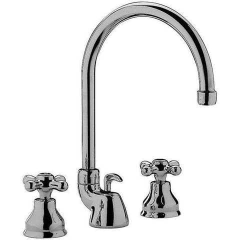 IRV057 IRIS GRUPPO LAVABO 3 FORI ø1.1/4" CROMO/GOLDEN FLASH PAFFONI-Archigo.it