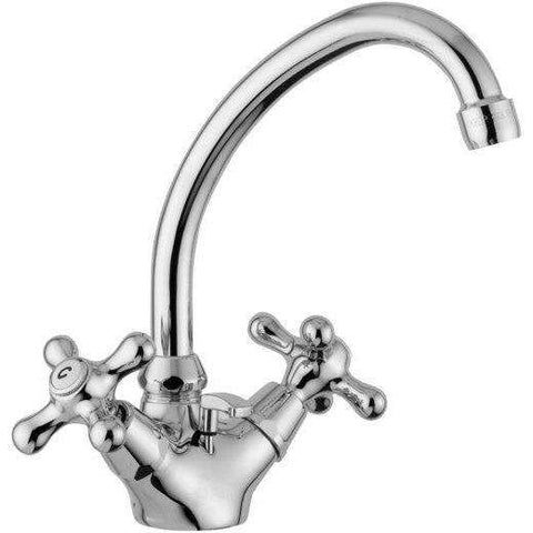 IRV077 IRIS GRUPPO LAVABO MONOFORO ø1.1/4" RAMATO PAFFONI-Archigo.it
