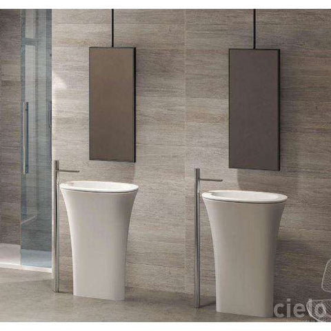 KARIM COLONNA AMEDEO PER LAVABO OVALE MUSCHIO CIELO AMCOLOMU-Archigo.it