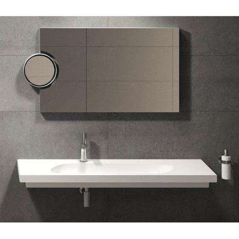 KARIM LAVABO SOSPESO 120 BIANCO CIELO CULS120-Archigo.it