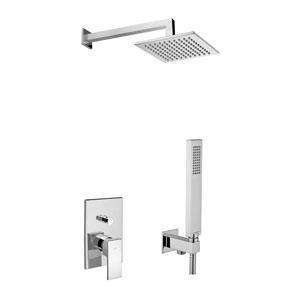 KIT DOCCIA LES015CR COMPOSTO: LES015CR +ZSOF075CR+ ZSOF063CR350 +ZDUP095CR CROMO PAFFONI KITLES015CR-Archigo.it