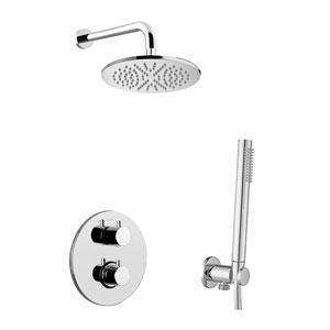 KIT DOCCIA LIQ018CR COMPOSTO: LIQ018CR+ ZSOF074CR+ ZSOF035CR+ ZDUP094CR CROMO PAFFONI KITLIQ018CR-Archigo.it