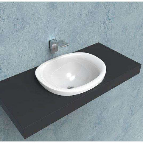 LAVABO 60 INCASSO IO NERO  FLAMINIA IO4260NER-Archigo.it