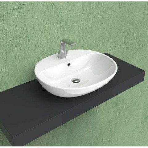 LAVABO 60 NUDA GRAFITE  FLAMINIA 5083GRA-Archigo.it