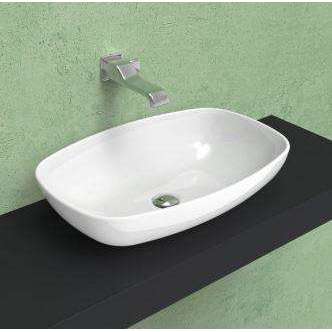 LAVABO 60 NUDASLIM APPOGGIO ARGILLA  FLAMINIA ND60AARG-Archigo.it