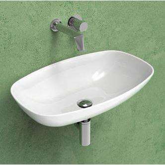 LAVABO 60 NUDASLIM DA APPOGGIO - SOSPESO PETROLIO  FLAMINIA ND60LPET-Archigo.it