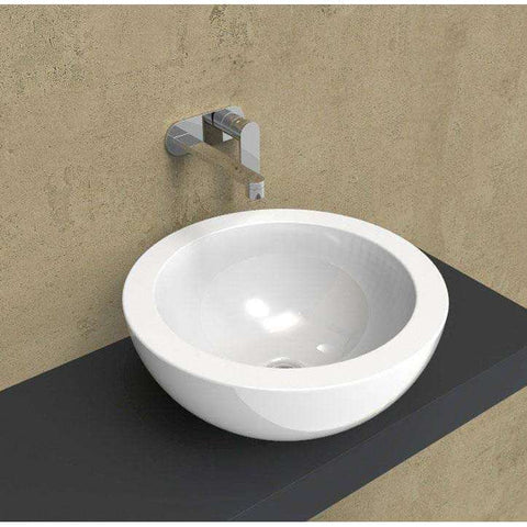 LAVABO FONTE CM.50 APPOGGIO NUVOLA  FLAMINIA FN50LNUV-Archigo.it