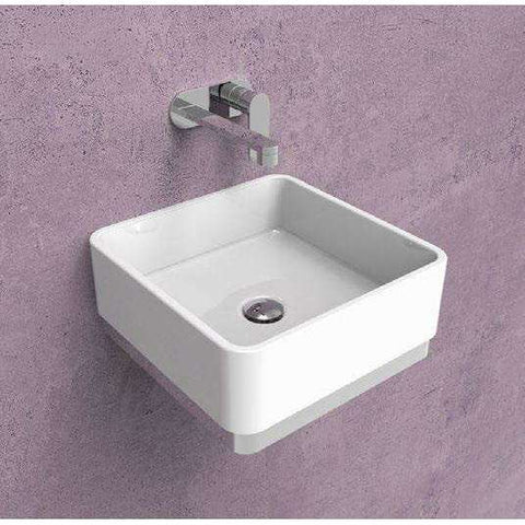 LAVABO MINIWASH 40X40 DA APPOGGIO - SOSPESO ORO  FLAMINIA MWL40OB-Archigo.it