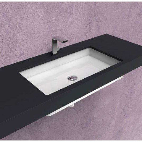 LAVABO MINIWASH 70X35 SOTTOPIANO GRIGIO LAVA  FLAMINIA MW75SPGLA-Archigo.it