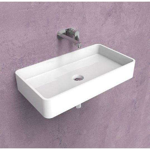 LAVABO MINIWASH 75X40 APPOGGIO GRAFITE  FLAMINIA MWL75GRA-Archigo.it