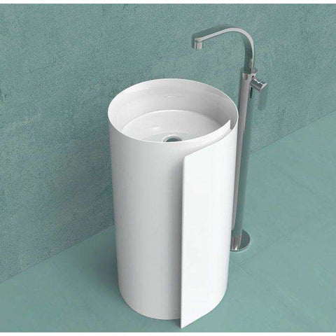 LAVABO MONOROLL 44 CENTRO S.GRIGIO LAVA  FLAMINIA MR44CGLA-Archigo.it