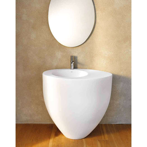 LE GIARE LAVABO FREESTANDING A PARETE STONE CIELO LGFREEST-Archigo.it