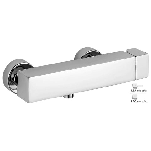 LEA168 LEVEL MISCELATORE MONOCOMANDO ESTERNO DOCCIA CROMATO PAFFONI-Archigo.it