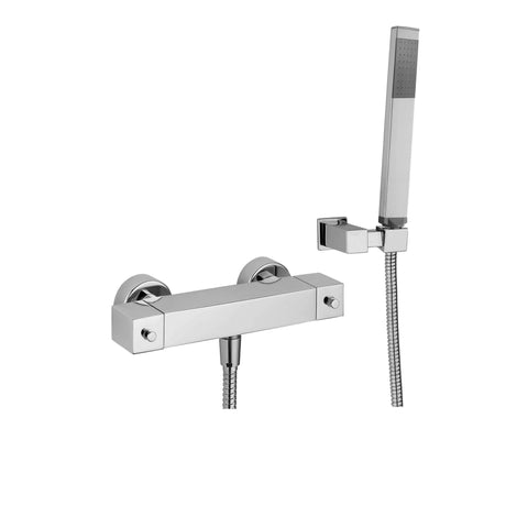 LEQ268D LEVEL TERMOSTATICO ESTERNO DOCCIA E DUPLEX STEEL PAFFONI-Archigo.it