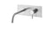 LIG103 LIGHT MISCELATORE LAVABO INCASSO 2FORI STEEL E PIASTRA INOX PAFFONI-Archigo.it