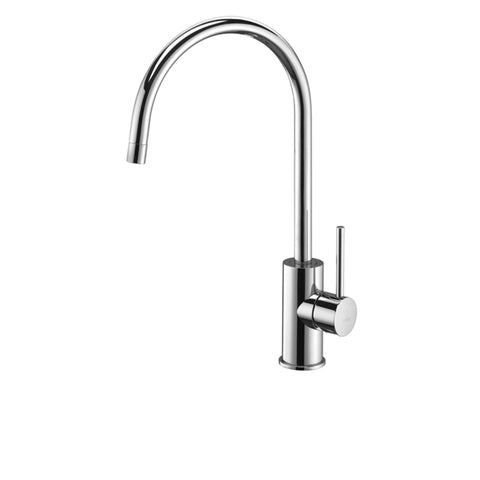 LIG180 LIGHT MISCELATORE MONOCOMANDO LAVELLO CANNA ø18 CROMATO PAFFONI-Archigo.it