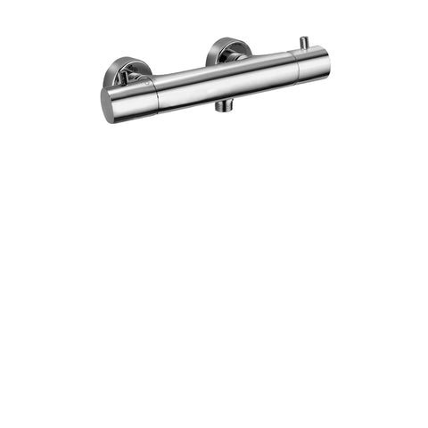 LIQ168 LIGHT TERMOSTATICO ESTERNO DOCCIA SENZA DOCCETTA CROMATO PAFFONI-Archigo.it