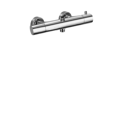 LIQ169 LIGHT TERMOSTATICO ESTERNO DOCCIA CON DEVIATORE CROMATO PAFFONI-Archigo.it