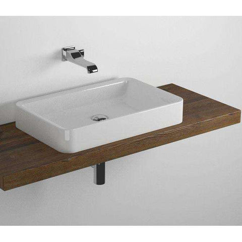 MENSOLA FORTY6 80-250 PER LAVABO NILE ROSSO CUOIO  FLAMINIA F6NLRC-Archigo.it