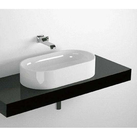 MENSOLA FORTY6 80-250 PER LAVABO PASS 65 BLU ULTRAMARINA  FLAMINIA F6PS65BU-Archigo.it