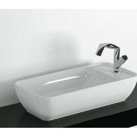 MENSOLA FORTY6 80-250 PER LAVABO PASS LATTE  FLAMINIA F6PS60LAT-Archigo.it