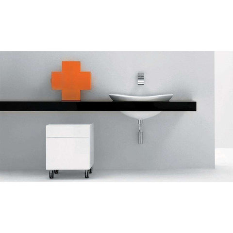 MENSOLA LAVABO 60 CM.81-150 ROVERE SBIANCATO  FLAMINIA IO60M2SB-Archigo.it