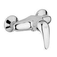 MISCELATORE DOCCIA ESTERNO 1/2" NETTUNODUE CROMO + GOLD FINISH PAFFONI ND168CO-Archigo.it