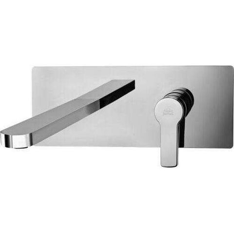 MISCELATORE INCASSO 2 FORI CON PIASTRA RETTANGOLARE E BOCCA MM.240 RED CROMO PAFFONI RED106CR-Archigo.it