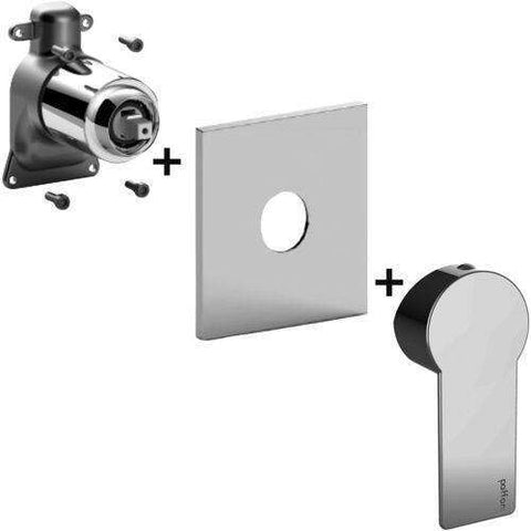 MISCELATORE INCASSO PBOX 010 PIASTRA ABS TANGO CROMO PAFFONI TABOX010CR-Archigo.it