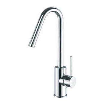 MISCELATORE LAVABO GIREVOLE SCARICO AUTOMATICO 1' 1/4 CANNA D.20 TONDA UNCINO LIGHT CROMO PAFFONI LIG977CR-Archigo.it