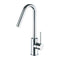 MISCELATORE LAVABO GIREVOLE SCARICO AUTOMATICO 1' 1/4 CANNA D.20 TONDA UNCINO LIGHT CROMO PAFFONI LIG977CR-Archigo.it