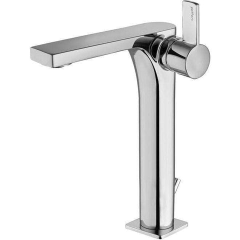 MISCELATORE LAVABO LATERALE T/C PROLUNGATO ROCK STEEL LOOKING PAFFONI RO081ST-Archigo.it