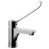 MISCELATORE LAVABO SCARICO AUTOMATICO 1'1/4 LEVA CLINICA RED CROMO PAFFONI RED305CR-Archigo.it