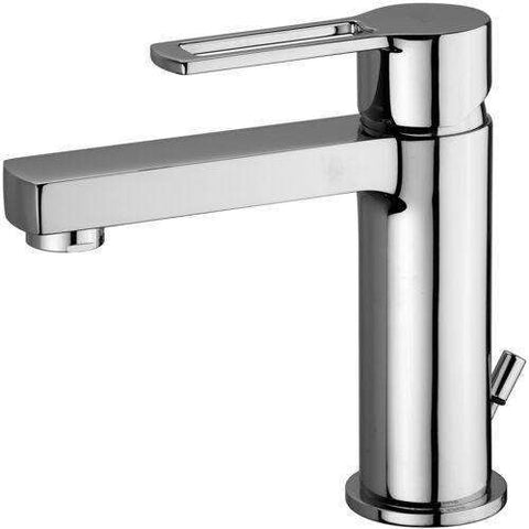 MISCELATORE LAVABO T/C CON SCARICO CLIC-CLAK 1"1/4 WEST CROMO PAFFONI WS071KCR-Archigo.it