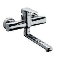 MISCELATORE LAVELLO A MURO CANNA TUBO DIRITTA SLY CROMO PAFFONI SY161CR-Archigo.it