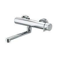 MISCELATORE LAVELLO A MURO CANNA TUBO DIRITTA WEST CROMO PAFFONI WS161CR-Archigo.it