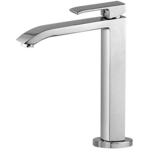 MISCELATORE LAVELLO ALTO CANNA GIREVOLE LEVA STANDARD LEVEL STEEL LOOKING PAFFONI LES188ST-Archigo.it