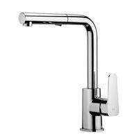 MISCELATORE LAVELLO LATERALE DOCCETTA ESTRAIBILE 2 GETTI SLY CROMO PAFFONI SY285CR-Archigo.it